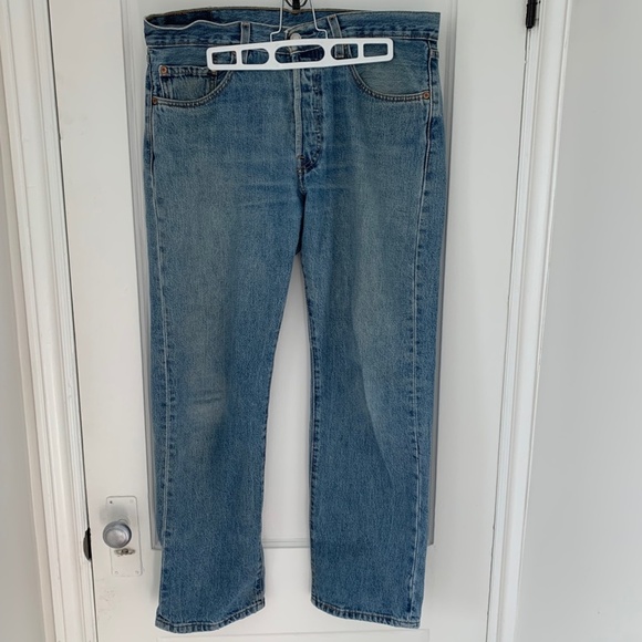 Vintage 1993 Levi's 501 Jeans W33 L30 - Picture 2 of 7